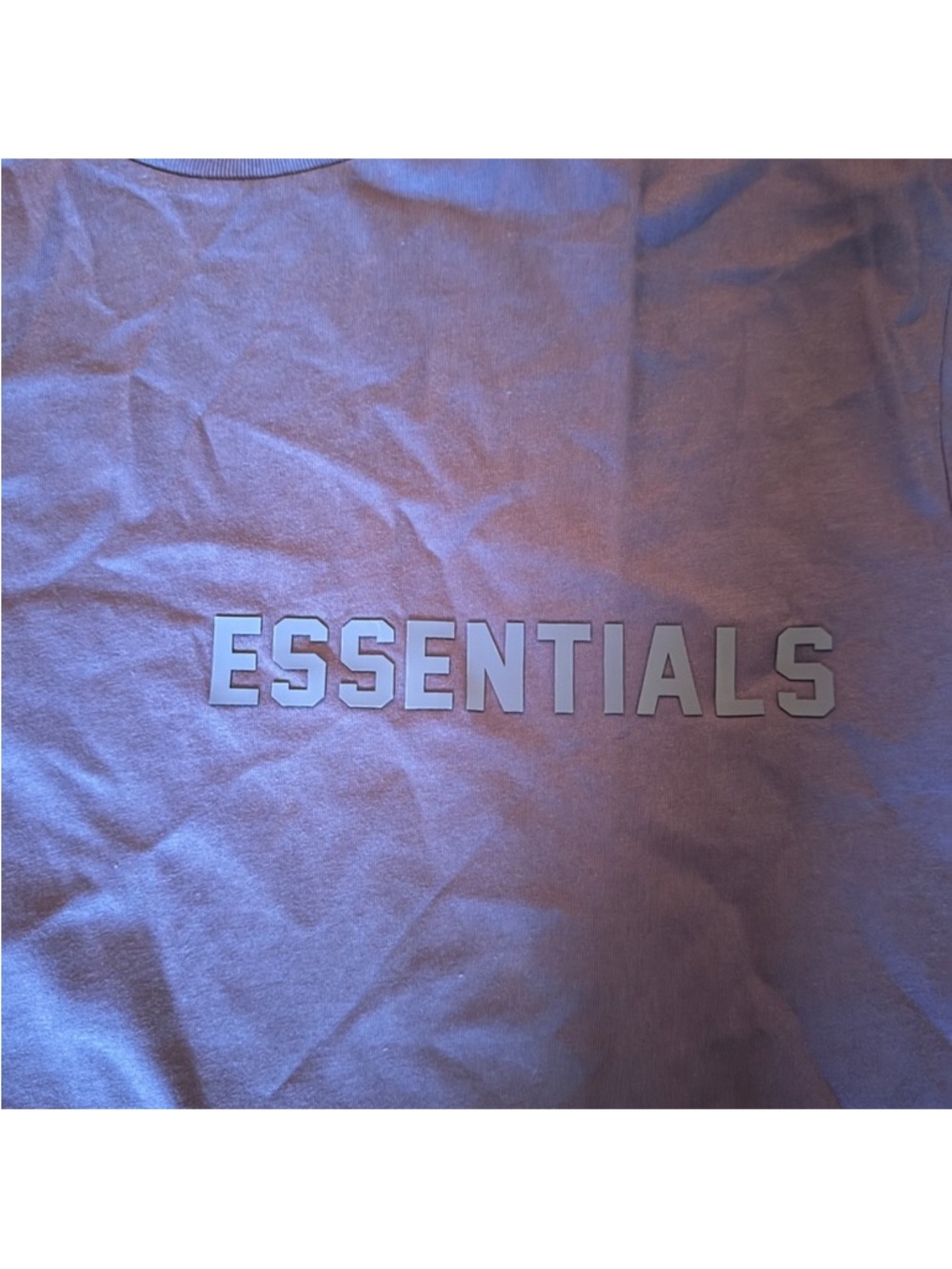 Essentials Dark Purple Short Sleeve Tee